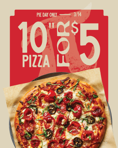 Pie Day for Only $5